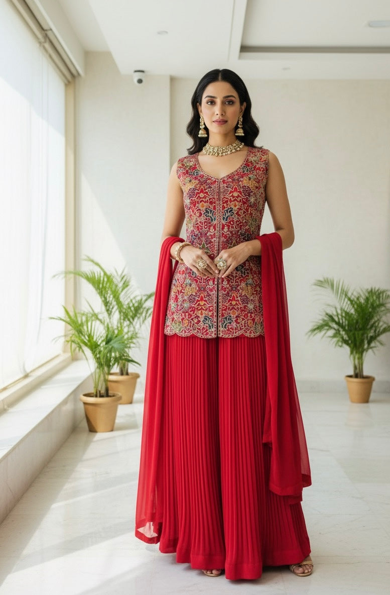 Short Kurti Lehnga